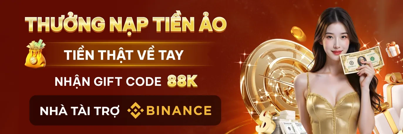 3BET Nạp Crypto Siêu Tốc - Hốt Lộc Độc Quyền 88K